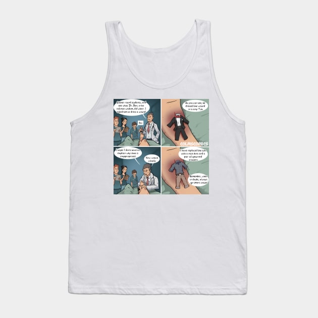 Dressing a wound Tank Top by colmscomics